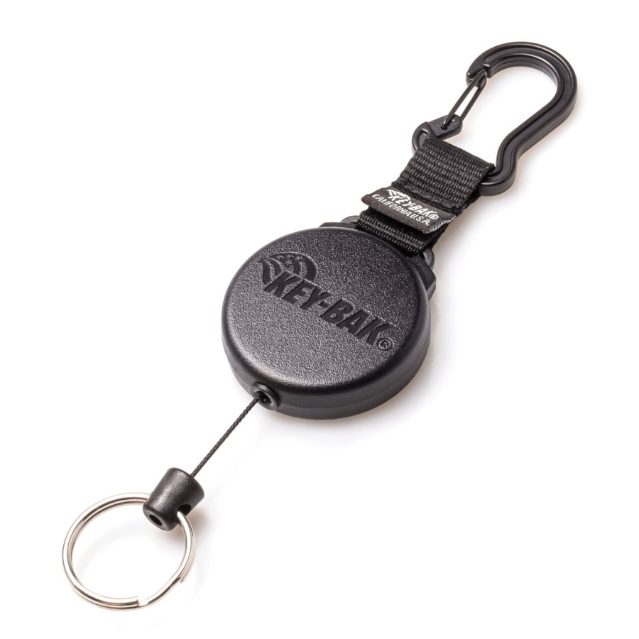 Porte badge rigide avec anneau porte-clés - Karteo GmbH