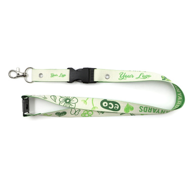 Paper lanyard with carabiner hook, trigger hook and...