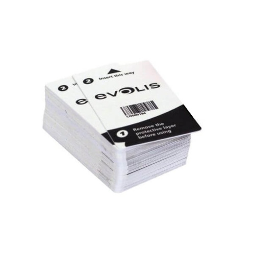 Evolis Paper Blank Cards - White