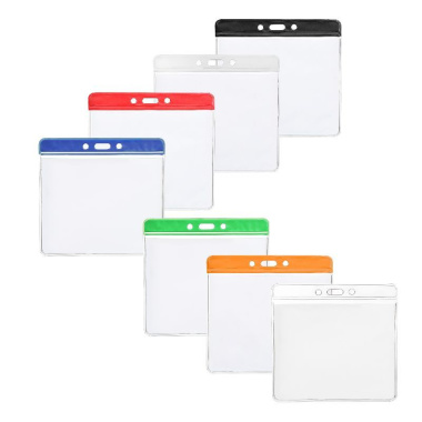 ID-kaarthoes met kleurenbalk